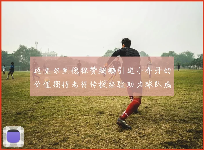 迈克尔里德称赞鹈鹕引进小乔丹的价值期待老将传授经验助力球队成长